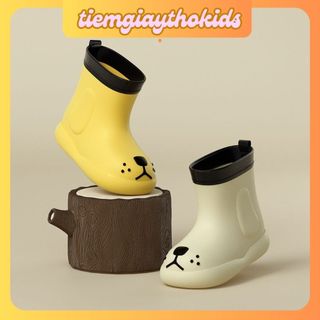 tiemgiaythokids Ủng đi mưa cho bé, chính hãng chống trượt chống thấm nước họa tiết hoạt hình dễ thương dành cho bé