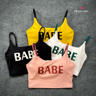 [CÓ MÚT ĐỆM] ÁO BRA TẬP GYM-YOGA-CHẠY BỘ- THỂ THAO 2 DÂY BABE CAO CẤP