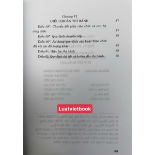 Sách-Luật Viên Chức Năm 2010 (Sửa Đổi, Bổ Sung Năm 2019)