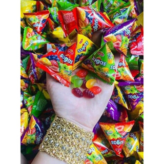  Kẹo Dẻo Chip Chip Sugas Hương Trái Cây Siêu Ngon Gói 1kg 