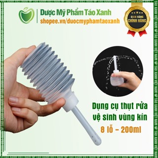 Dụng cụ thụt rửa vệ sinh phụ nữ bình rửa vùng kín phụ khoa dung tích 200ml  Che tên đơn hàng  