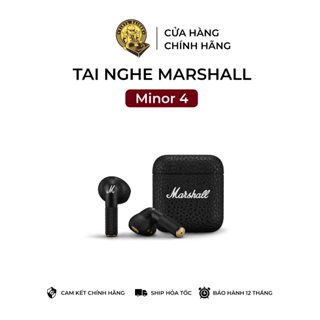 Tai nghe không dây Marshall Minor 4 chính hãng Tem ASH