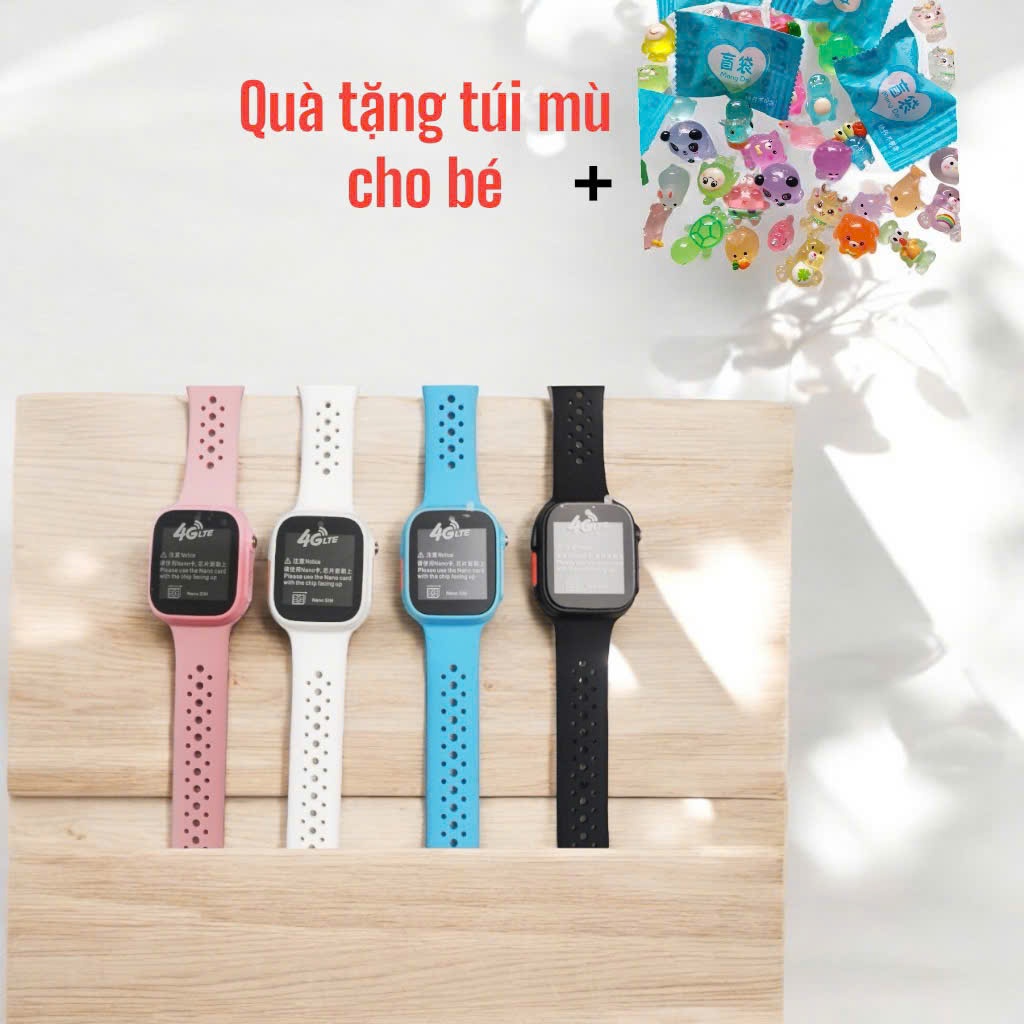 Đồng hồ Nghe gọi Định Vị Trẻ em Video Call 4G C86,Lắp Sim Nghe Gọi Video, Chống nước IP67, Cuộc Gọi 