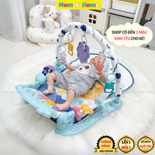  Thảm đàn UMOO UM-07124 Thảm nhạc cho bé nằm chơi vải mềm cao cấp an toàn cho bé phát nhạc vui nhộn 