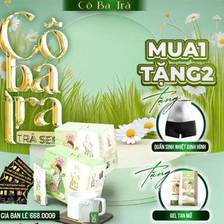 Trà sen giảm mỡ Cô Ba Trà