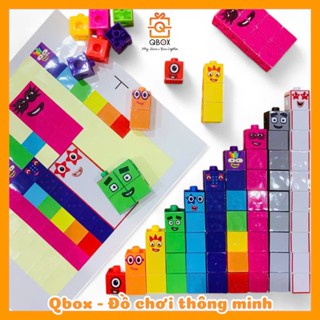 🌈Numberblocks ⭐️ Đồ chơi học toán (Tặng kèm tem+thẻ+tô+phim)