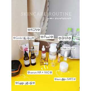 Serum VitC dạng ống chống oxy hoá làm sáng da tăng bảo vệ kem chống nắng by caremcarem