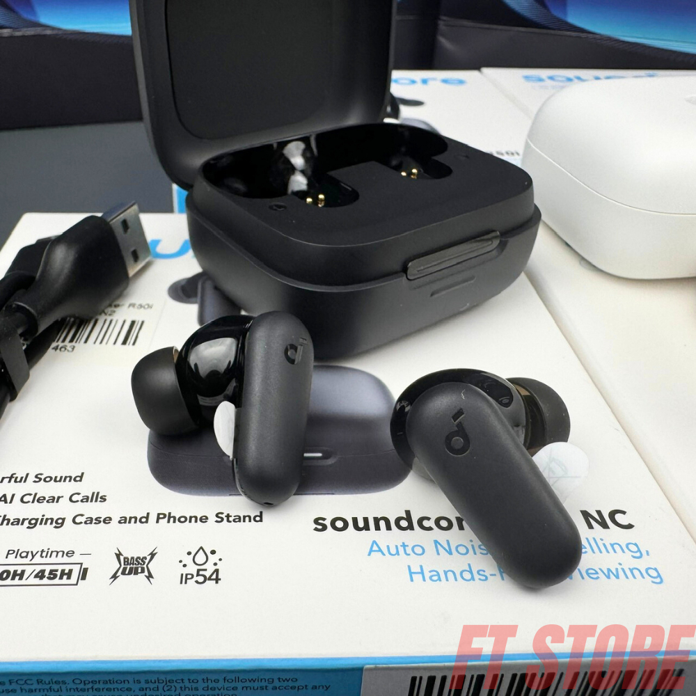 Tai nghe bluetooth Anker A3959 Soundcore P30i (R50i NC) chống ồn ANC Chống nước và bụi IP54 40 giờ phát nhạc | BigBuy360 - bigbuy360.vn
