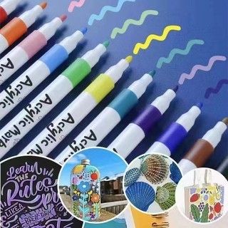 Hộp 60 cây Bút Acrylic Marker,Màu sắc Cao cấp,Có thể rửa sạch bằng nước