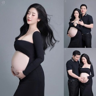  Set váy bầu chụp ảnh đẹp 