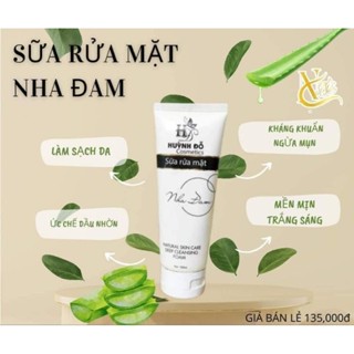 SỮA RỬA MẶT NHA ĐAM TƯƠI HUỲNH ĐỖ 150gr