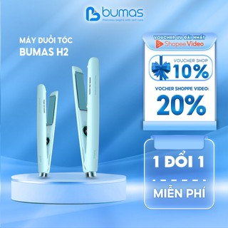  Máy Duỗi Tóc BUMAS H2 - Ion Âm Chăm Sóc Tóc Hư Tổn - Duỗi Tóc Thẳng Mượt Không Bị Rối Kẹt Tóc 