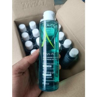 BỘ SẢN PHẨM SỮA TẮM ADerma VÀ SỬA RỬA MẶT A-Derma Biology AC Gel Moussant Nettoyant Purifiant