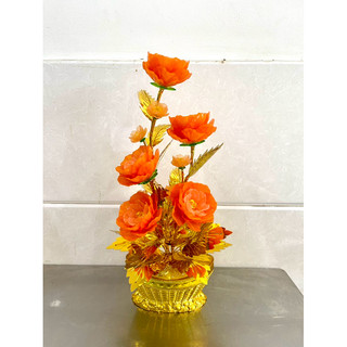 Chậu hoa để bàn cao 38-40cm