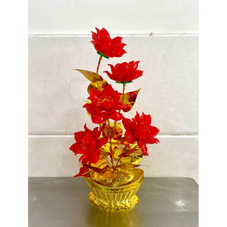 Chậu hoa để bàn cao 38-40cm