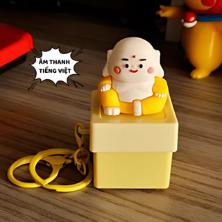   Bản Tiếng Việt  Móc Khoá Bàn Phím Cơ Tích Đức Tịnh Tâm Thiên Lý Ơi Đèn Led Móc Khoá Keycap ENO-MK04 