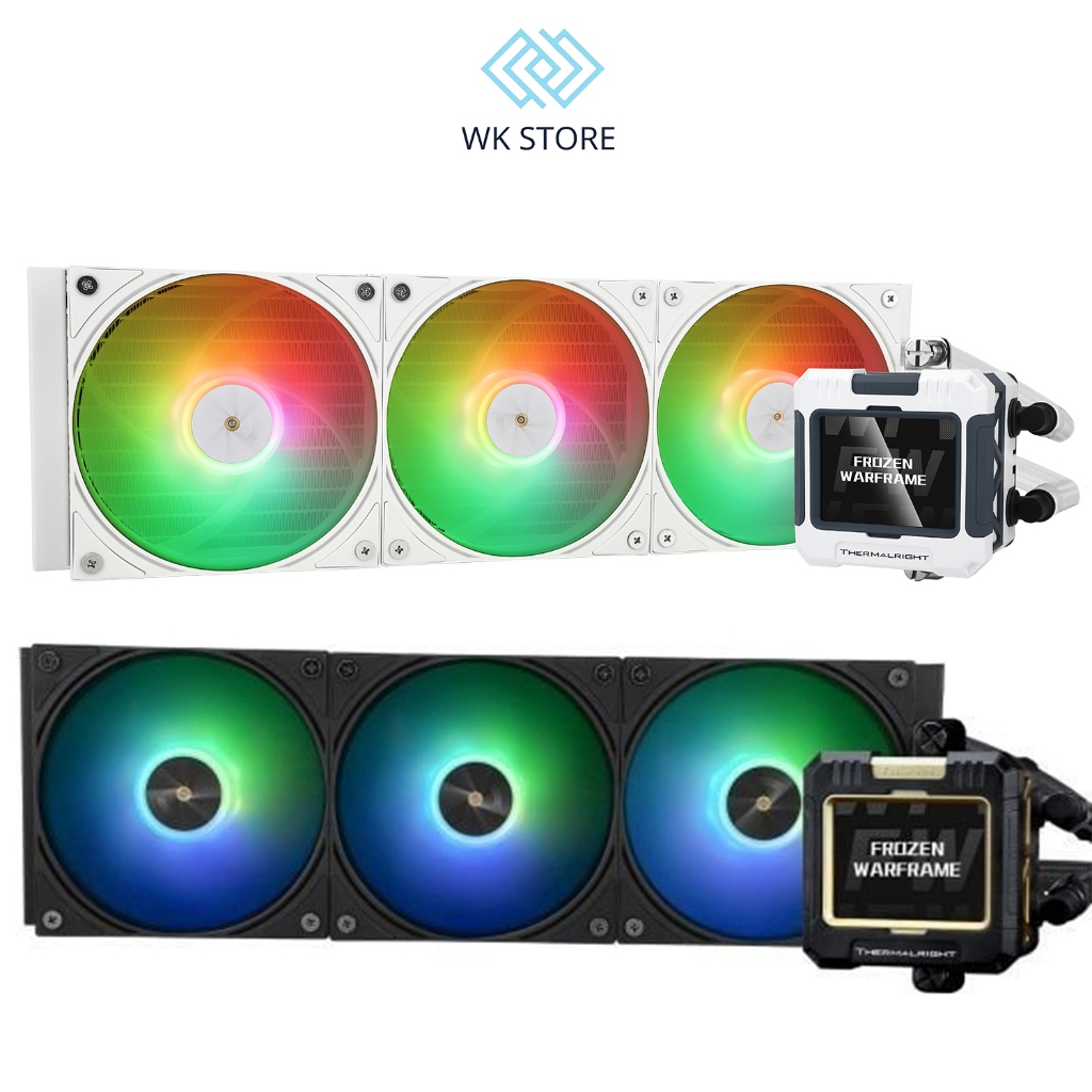 TẢN NHIỆT NƯỚC THERMALRIGHT FROZEN WARFRAME 360 BLACK / WHITE ARGB