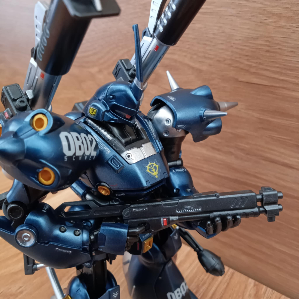 Mô hìnH HG MS-IBE Kampfer Fighter, 1/144 Mobile Suit, Custom Full Metalic Đọc kĩ mô tả trước khi mua