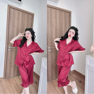 Đồ bộ Gấm bèo Bigsize xinh cao cấp