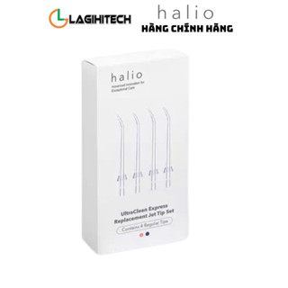 Set 4 / 8 Đầu Tiêu Chuẩn Thay Thế Máy Tăm Nước Halio UltraClean Express Replacement Jet Tip Set - Hàng Chính Hãng