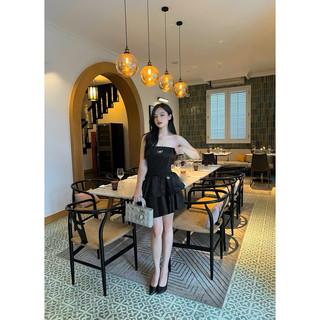 váy lụa tầng Mona