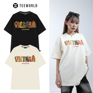 Áo Thun Local Brand Teeworld VIETNAM Hoạ Tiết Nam Nữ Form Rộng Unisex