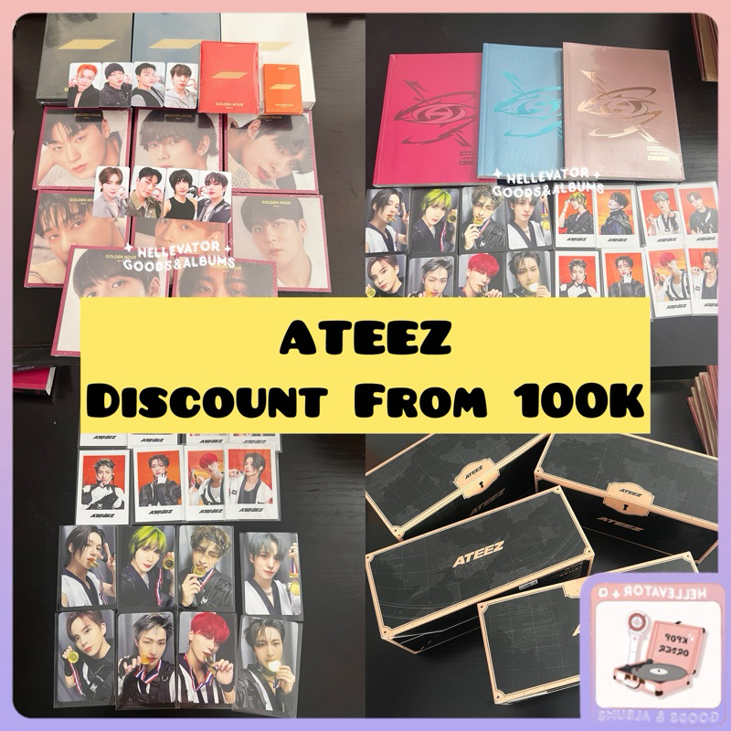 [ATEEZ-ĐỒNG GIÁ TỪ 100K] Tổng hợp album giảm giá nhóm ATEEZ