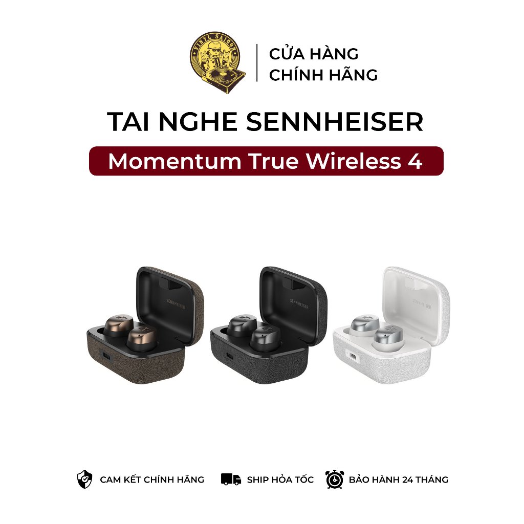 Tai nghe nhét tai không dây Sennheiser Momentum True Wireless 4 - Bảo hành 12 tháng
