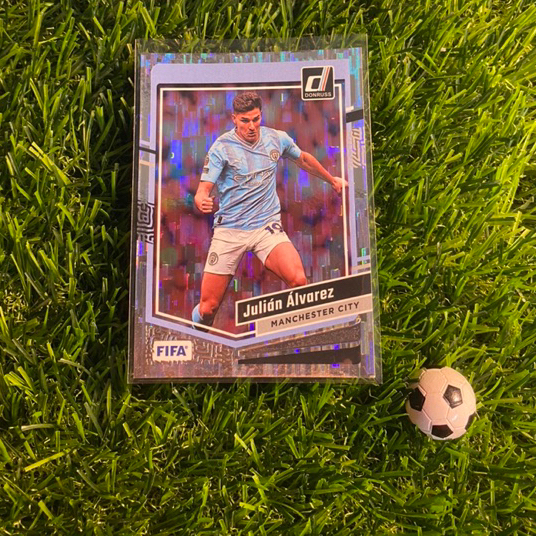 [ CHÍNH HÃNG ] - CUBIC - PANINI DONRUSS SOCCER 2024 - JULIAN ALVAREZ (MANCHESTER CITY)