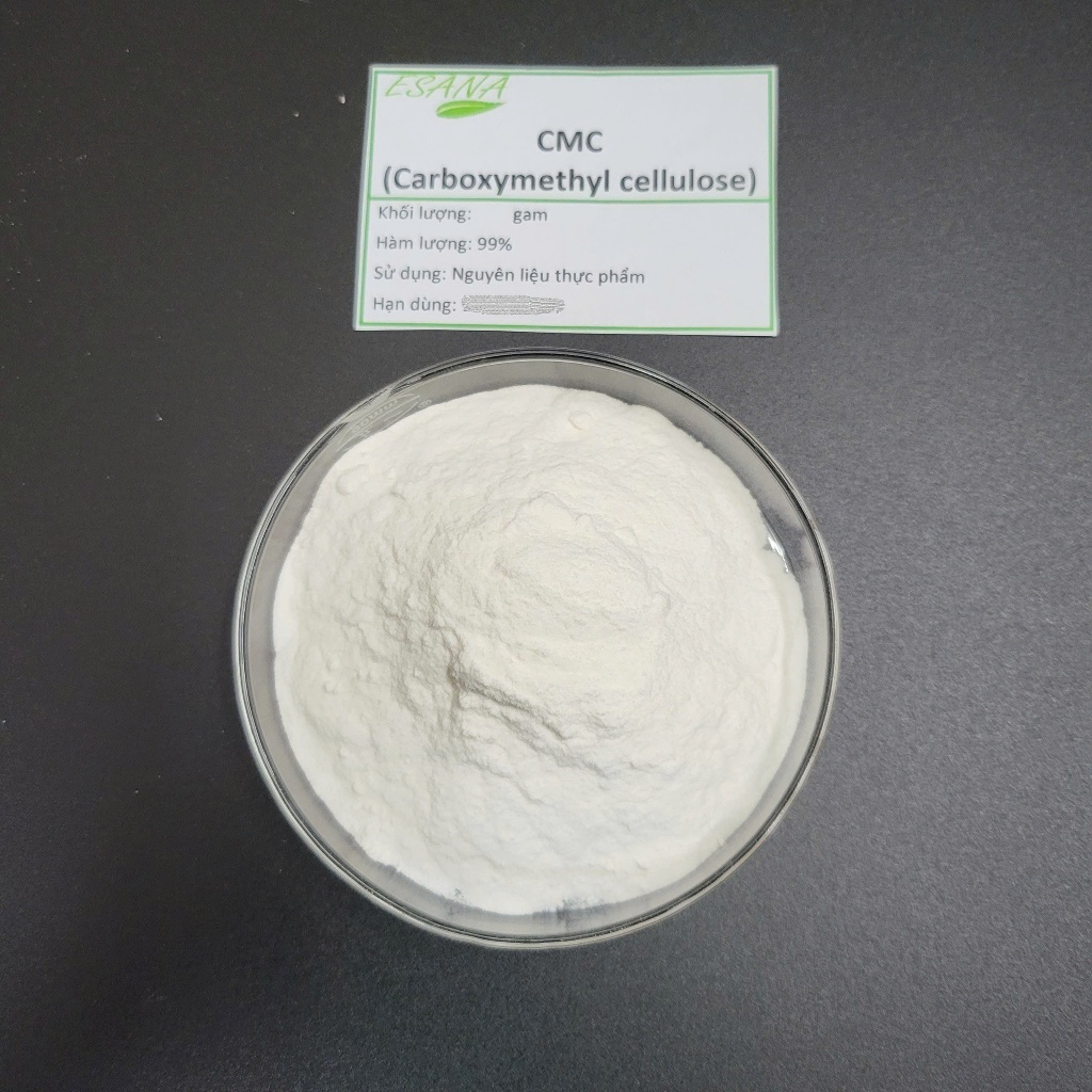 500g Nguyên liệu CMC (Carboxymethylcellulose Sodium) 99% cấp thực phẩm