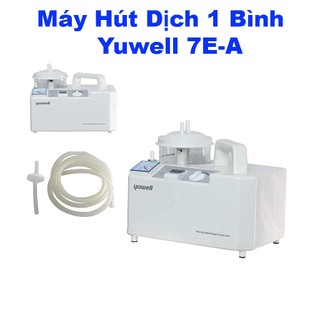 Máy Hút Dịch Mũi Họng 1 Bình Yuwell 7E-A Bảo Hành 2 Năm Chính Hãng