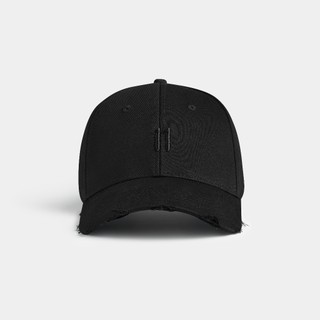 ELEVEN - Nón lưỡi trai 11 logo rách màu đen