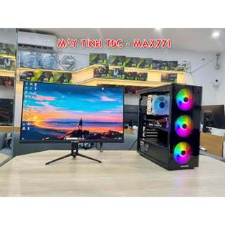 Bộ máy tính PC Gaming và Màn hình 22 inch 100Hz, FULL HD | CPU Core i7 7700 | VGA GTX 1060 6GB chiến FULL GAME - MAX771