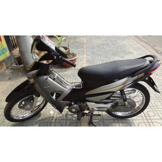  Bộ dàn áo - vỏ nhựa xe Wave S100 - RS 100 đời 2006 đến 2016 Màu Đen yếm Ghi 