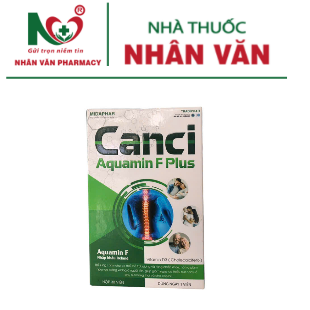 Bổ Sung Canxi Hiệu Quả: Canxin Aquamin F Plus Hỗ Trợ Ngăn Ngừa Loãng Xương