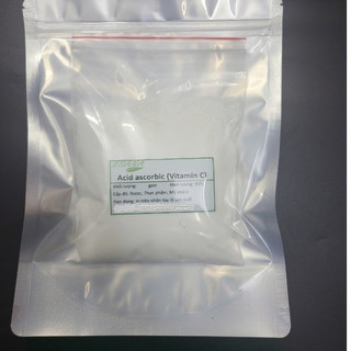100g Bột Vitamin C Bột Acid Ascorbic 99% cấp mỹ phẩm thực phẩm