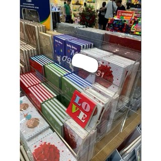 Kệ trưng bày Văn Phòng Phẩm - Kệ Mica 3 tầng đựng sổ sách trưng bày