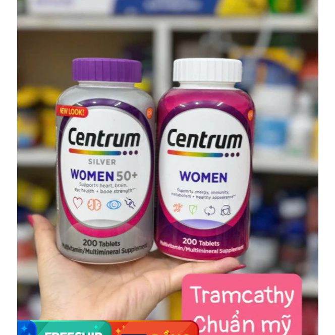 Centrum Women và Centrum Silver Women 50+