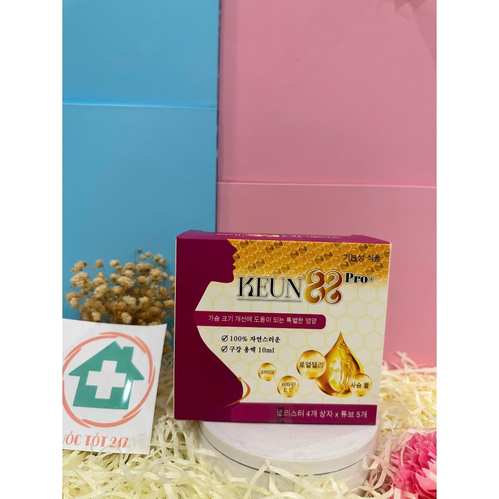 Tăng vòng 1 nhanh, tăng ngay 5-8 cm ngay trong 1 liệu trình Keun88 Pro+ tăng ngực nhân sâm điều hòa nội tiết làm đẹp da