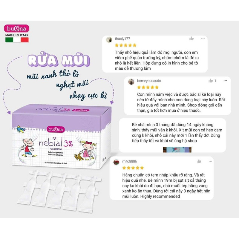 Muối ưu trương nebial 3%