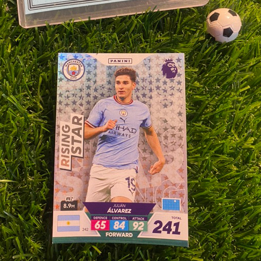 [ CHÍNH HÃNG ] - RISING STAR - PANINI AXL EPL PLUS 2023 - JULIAN ALVAREZ (MANCHESTER CITY)