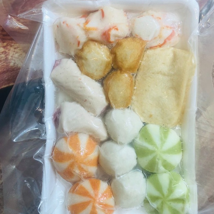 khay xiên que thả lẩu thập cẩm