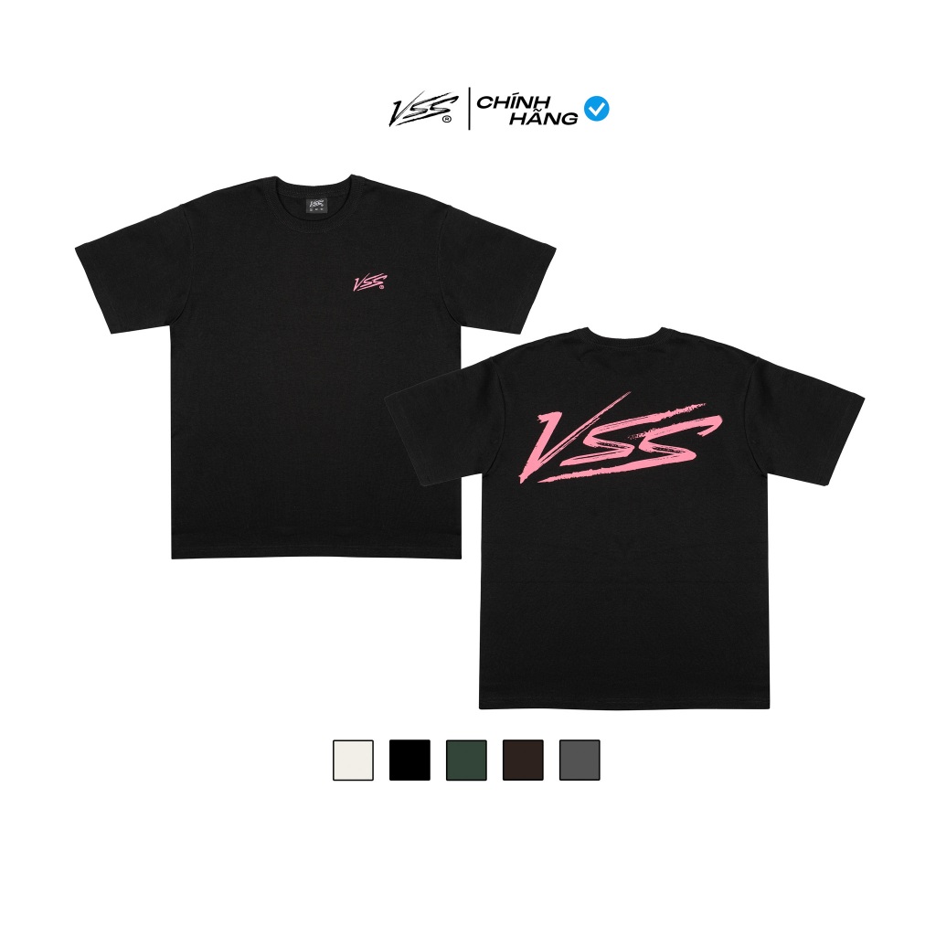 Áo Thun Local Brand Chính Hãng VSS Vải Cotton 100% Cổ Tròn Form Rộng Oversize Unisex T-shirt - VAT05