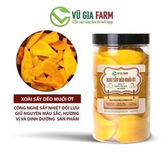 Xoài Sấy Dẻo Muối Ớt – chua ngọt thanh, cay mặn nhẹ, thơm đặc trưng