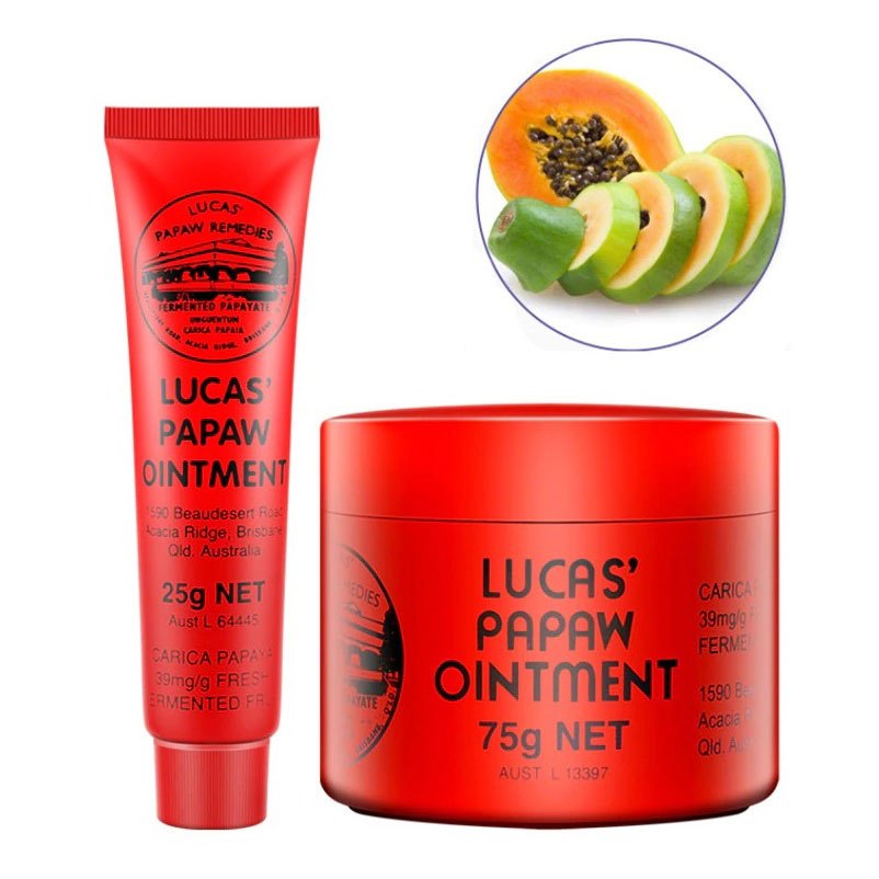 Kem đa năng Lucas của Úc 25g/75g - Kem đa năng Lucas Papaw Úc 25g/75g - Lucas Papaw Ointment