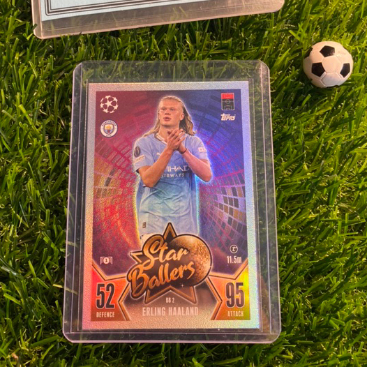 [ CHÍNH HÃNG ] - STAR BALLERS - TOPPS MATCH ATTAX 2024 - ERLING HAALAND (MANCHESTER CITY)