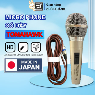 [2025] Micro có dây Nhật Bản TOMAHAWK - Hàng nhập khẩu - Hàng cao cấp Nhật Bản - Chống rú Tiếng Trong