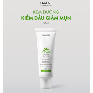 Kem Dưỡng BABE Mattifying Moisturiser 50ml Giảm Mụn Kiềm Dầu Cân bằng da