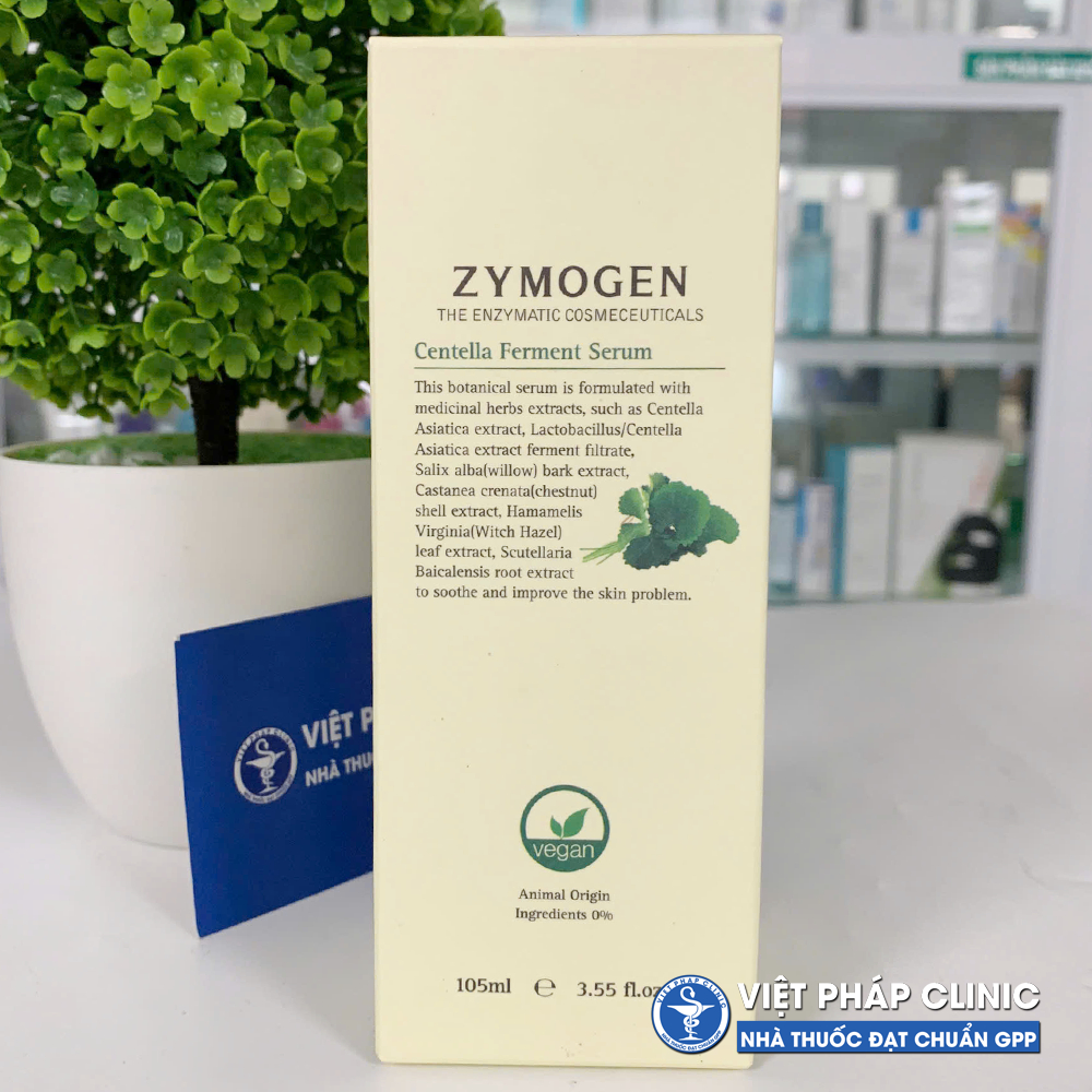 Serum Zymogen Centella Ferment Serum Chiết Xuất Từ Rau Má 105ml