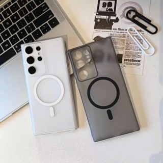 Ốp Lưng Slim Từ Tính Dành Cho Điện Thoại Samsung siêu mỏng chỉ 0.9mm hỗ trợ sạc không dây, ốp cứng